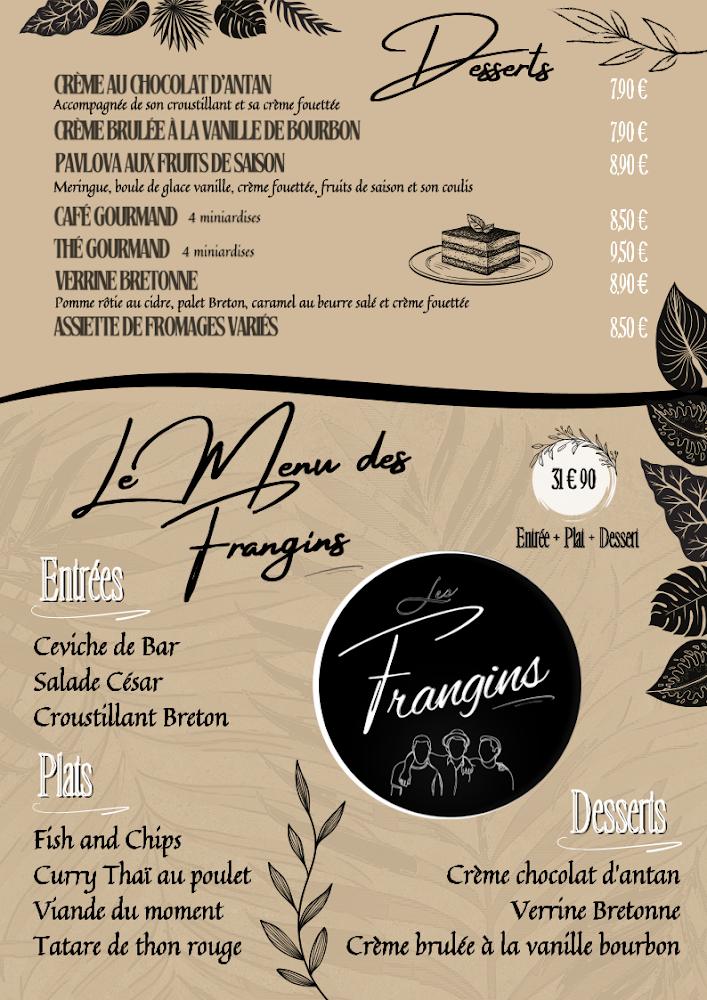 Les Frangins - Menu Image 4